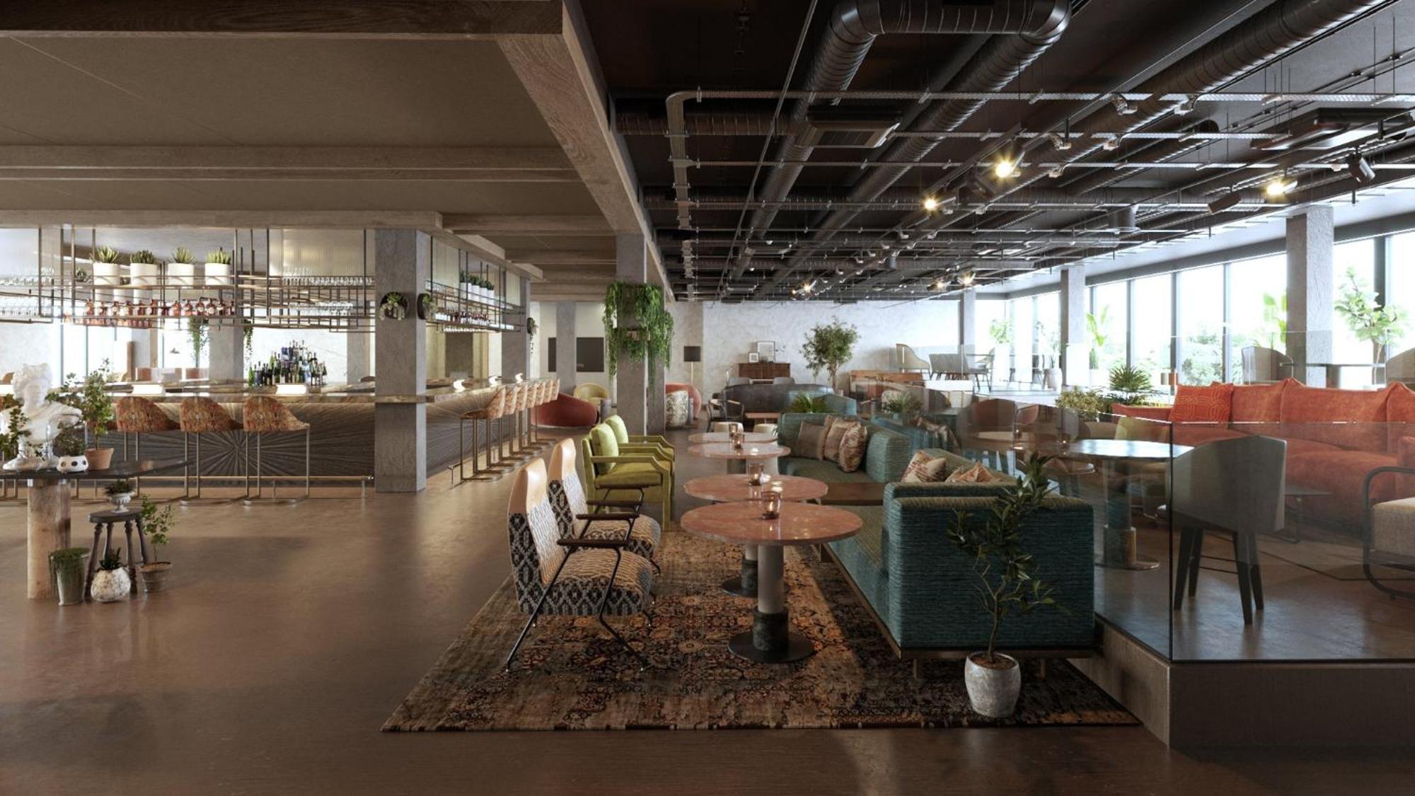 ยอร์ส ทรูลี ดีซี Hotel วอชิงตัน ภายนอก รูปภาพ The lounge at the airport